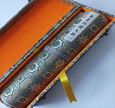 冷水江书画装裱案例